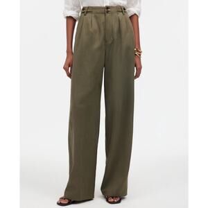 Madewell Olive Wide Leg Pants